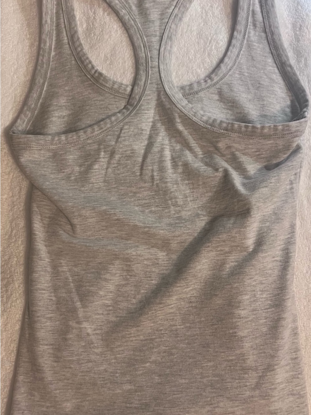 Oner Active Heather Gray Racerback Tank - Picture 2 of 2